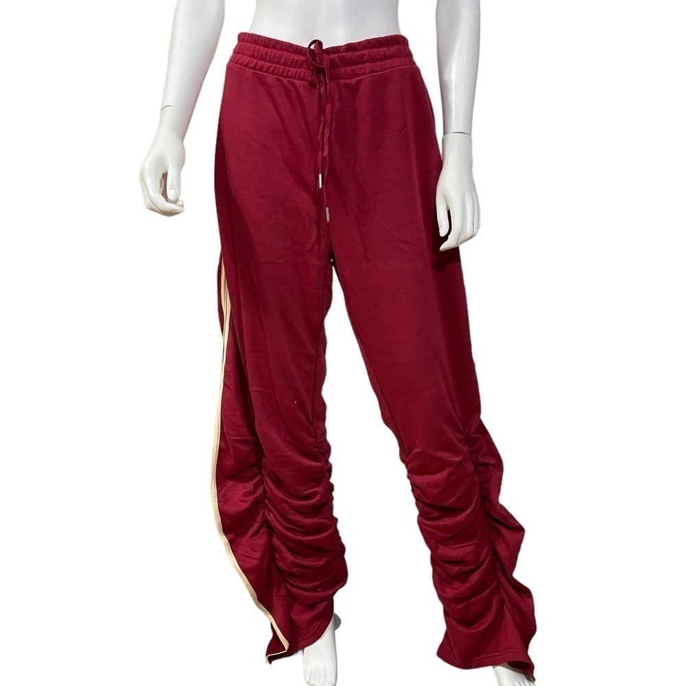 Side Slit Raffle Strip Sweatpants
New - Picture 2 of 7
